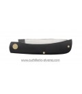 Navaja CASE JET BLACK SYNTHETIC SOD BUSTER JR. CA00095