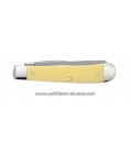 Navaja CASE TRAPPER Chrome Vanadium Yellow Synthetic CA00161