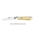 Navaja CASE TRAPPER Chrome Vanadium Yellow Synthetic CA00161