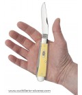 Navaja CASE TRAPPER Chrome Vanadium Yellow Synthetic CA00161