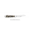 Navaja CASE TRAPPER War Series Embellished Smooth Natural Bone Enduring Freedom CA22035