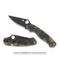 Navaja Spyderco PARAMILITARY G-10 DIGITAL CAMO BLACK CPM S30VN