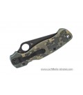 Navaja Spyderco PARAMILITARY G-10 DIGITAL CAMO BLACK CPM S30VN