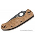 Navaja Spyderco TENACIOUS LWT Black Bld Tan Linerlock C122PTNBK