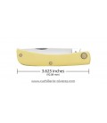 Navaja CASE SOD BUSTERS JR Yellow Synthetic CA00032