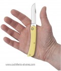 Navaja CASE SOD BUSTERS JR Yellow Synthetic CA00032