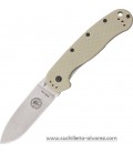 Navaja ESSE AVISPA DESERT TAN D2 Framelock BRK1302DT