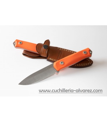 Cuchillo Lionsteel LSB41 GOR G10 naranja