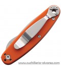 Navaja ESSE CHURP Linerlock G10 Orange BRKC4