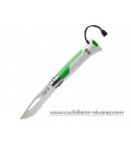 Opinel Nº8 OUTDOOR FLUO VERT