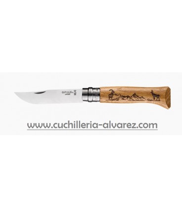 Opinel Nº 8 Animalia Gamuza 002336