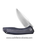 CIVIVI BAKLASH 801C Linerlock Black G10