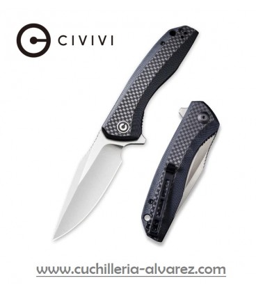 CIVIVI BAKLASH 801C Linerlock Black G10