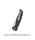 QSP Knife Gavial Linerlock G10 Black QS126C