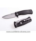 Navaja Lionsteel LSSR22 A BS Aluminio negro