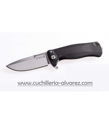 Navaja Lionsteel LSSR22 A BS Aluminio negro