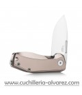 Navaja Lionsteel LSNA01 BR Titanio bronce