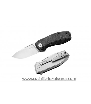 Navaja Lionsteel Nano LSNA01 CF Fibra de carbono