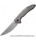 Navaja WE KNIFE Quixotic Framelock Gray 210161