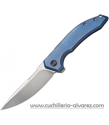 Navaja WE KNIFE Quixotic Framelock Blue 210163