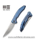 Navaja WE KNIFE Quixotic Framelock Blue 210163