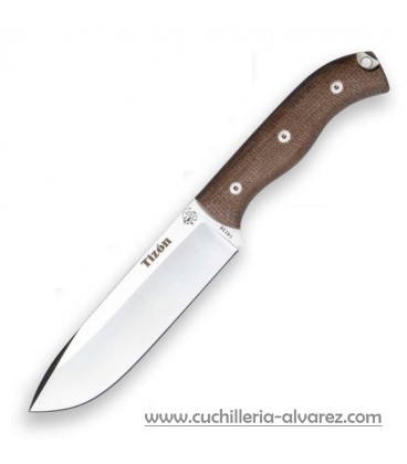 Cuchillo J&V TIZON Micarta Yute 1604-YU-MR