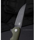 Navaja BESTECH SLEDGEHAMMER Verde Linerlock BTKG31B1