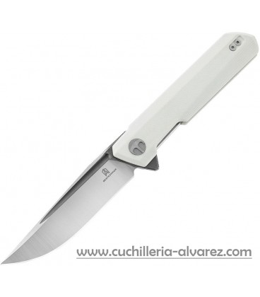 Navaja BESTECHman Dundee G10 white Linerlock BTKMK01G