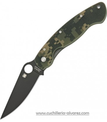 Navaja Spyderco MILITARY linerlock CPM S30V C36GPCMOBK