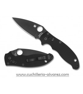 Navaja Spyderco MANIX 2 BLACK G-10/BLACK BLADE C101GPBBK2