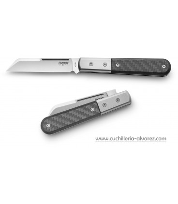 Navaja Lionsteel BARLOW DOM Fibra de Carbono CK0115 CF