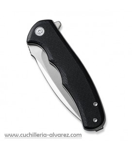 CIVIVI MINI PRAXIS Linerlock Black G10 C18026C2