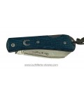 Navaja Nieto HORSESHOOF micarta yute azul Ref. 166-BLUE