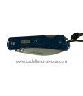 Navaja Nieto BULLET micarta yute azul Ref. 165-BLUE