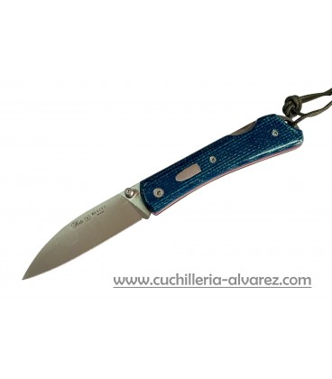 Navaja Nieto BULLET micarta yute azul Ref. 165-BLUE