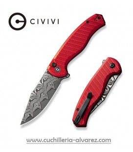 CIVIVI STORMHOWL Button Lock Red CIVC23040BDS1