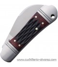 Navaja ROUGHT RYDER Hawkbill Red Bone RRR038