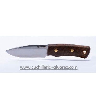 Cuchillo TAXUS KNIFE WISDOM Nogal vaciado plano