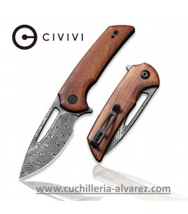 CIVIVI Odium Linerlock Damascus CIVC2010DS1