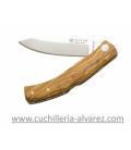 Navaja Joker RANCHERA madera de olivo NO154