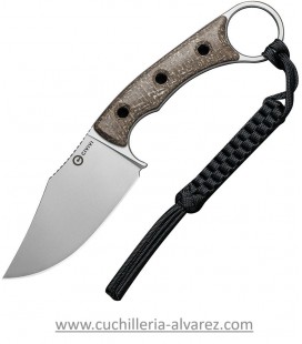 Cuchillo CIVIVI Midwatch Fixed Blade Brown 20059B2