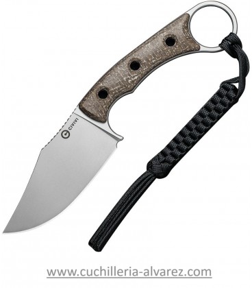 Cuchillo CIVIVI Midwatch Fixed Blade Brown 20059B2