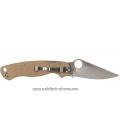 Navaja Spyderco PARAMILITARY 2 Brown Canvas C81MPCW2