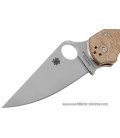 Navaja Spyderco PARAMILITARY 2 Brown Canvas C81MPCW2