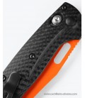 Navaja Benchmade Mini TAGGEDOUT Carbon Fiber 15533OR_01