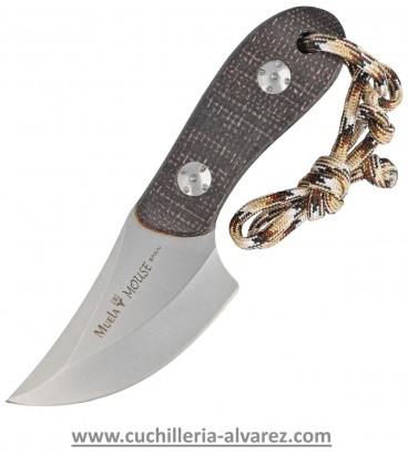 Cuchillo Muela MOUSE-7M micarta marron