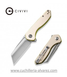 CIVIVI ExOne Linerlock marfil G10 CIVC230362