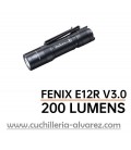 Linternas Fenix E12R-V3.0 negra