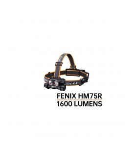 Frontal Fénix HM75R 1600 lúmenes (Fabricada en magnesio)