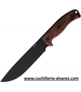 Cuchillo ONTARIO RAT-7 ADVENTURER Funda de cuero ON8651TC